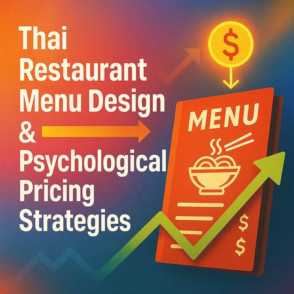 Thai Restaurant Menu Design & Psychological Pricing Strategies