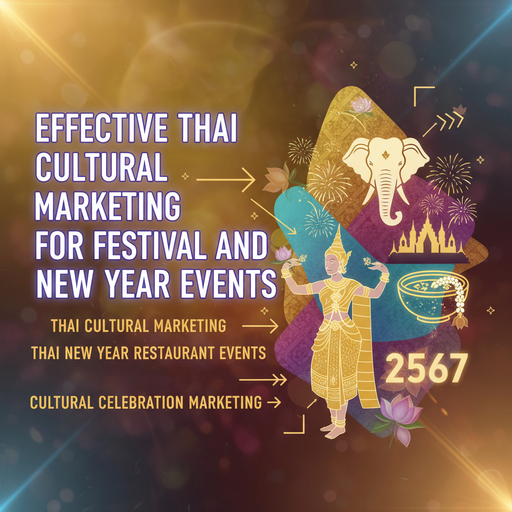 Effective Thai Cultural Marketing for Festival and New Year Events