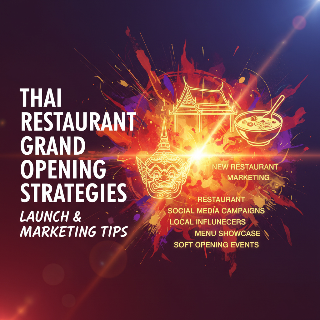 Thai Restaurant Grand Opening: Launch Strategies & Marketing Tips